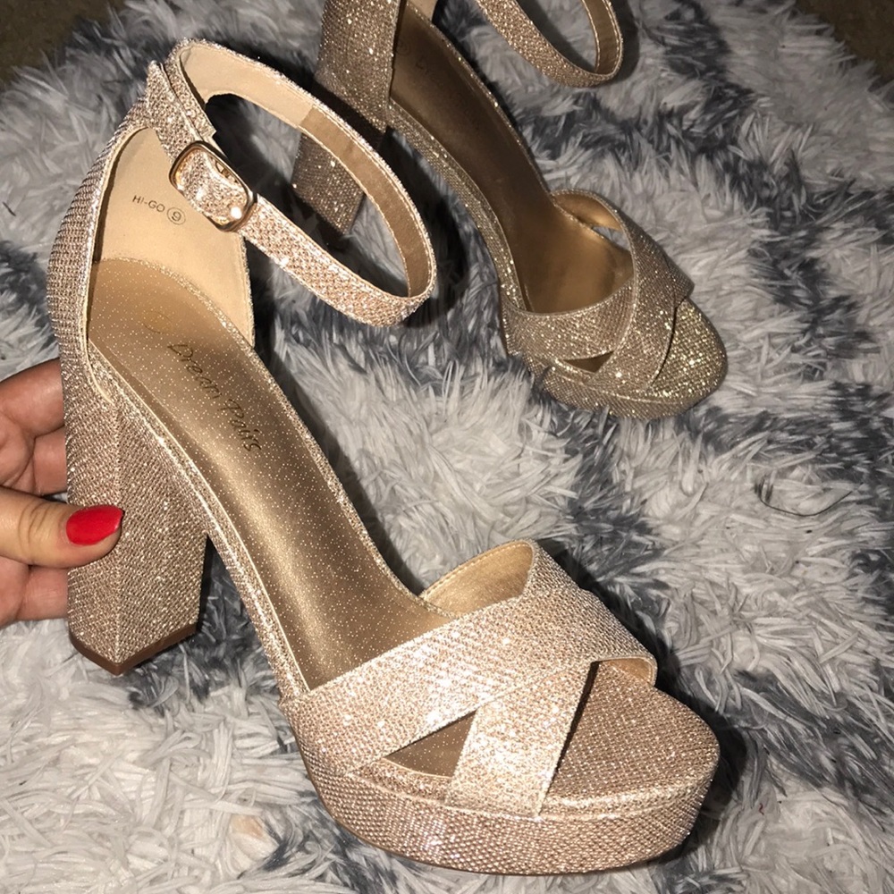 New Glitter Sandals
